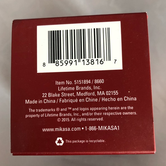 Milkasa 2015 silver plated Christmas bell ornament - Picture 4 of 4